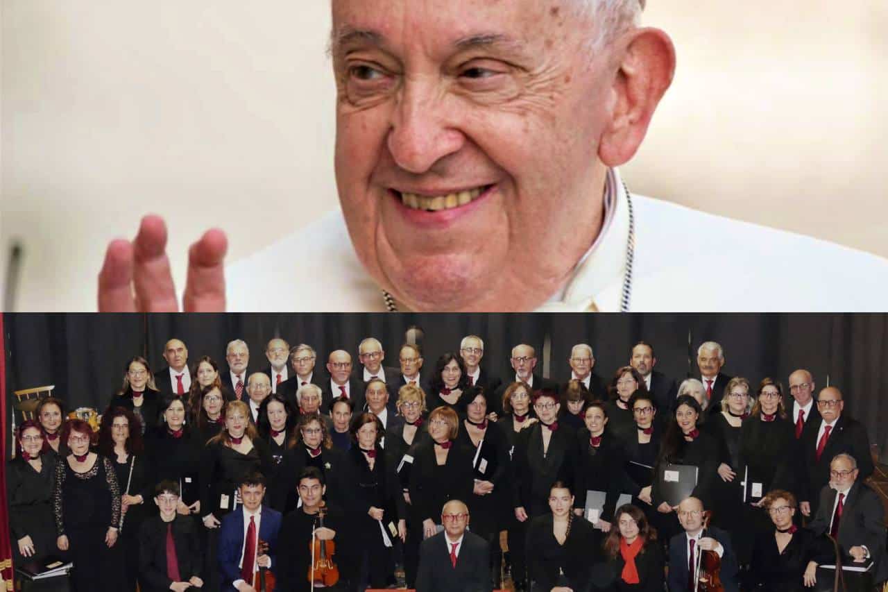 La Corale dedicata a Papa Francesco il Canto “Fratello Sole, Sorella Luna”